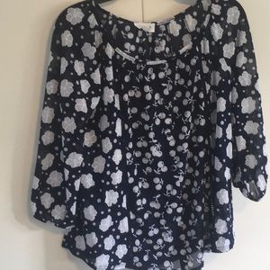 Flowy 3/4 sleeve top